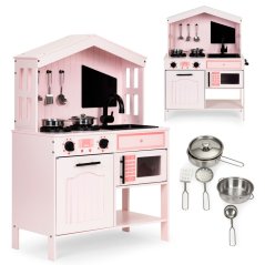 Bucătărie pentru copii cu cuptor și accesorii ECOTOYS