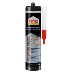 Silikon Pattex Super Flex, univerzalni, prozoren, 280 ml