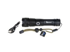 Led lampa XHP50 15W 1800 mAh 1500 lm IPX3, GEKO