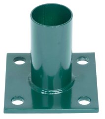 Heel Strend Pro METALTEC, 38 mm, kerek oszlophoz, zöld, rögzítéshez, RAL6005 (akce)