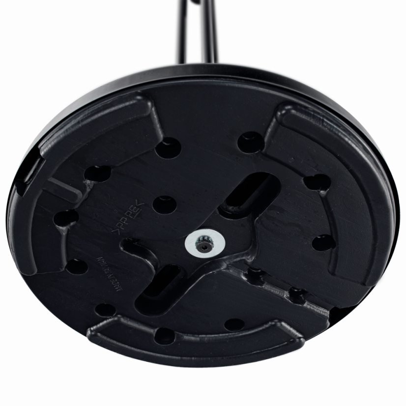 Kleiderbügel, schwarz glänzend/Naturholz, VASIL