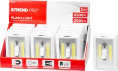 Lampe Strend Pro Switchlight SL1063, 2xCOB 200 lm, 3xAAA, Verkaufsbox 12St