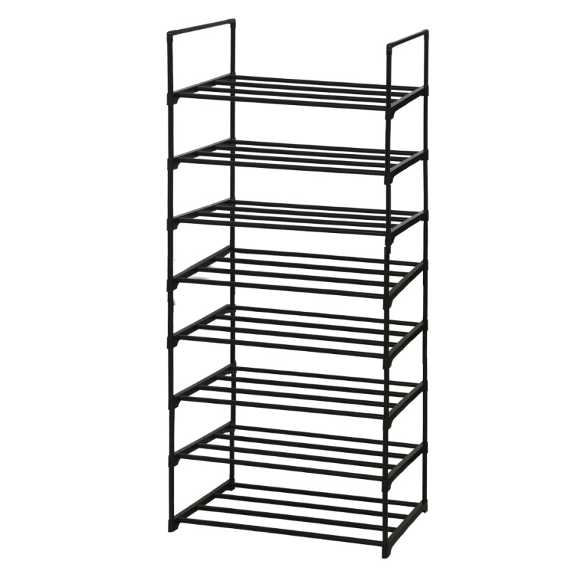 Schuhregal, schwarz, LAURIN