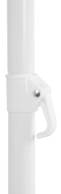 Parasol Dalia, 180 cm, 32/32 mm, z zawiasem, turkusowo-biały