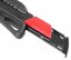Messer Strend Pro Premium FD781, BlackMatt, SoftTouch, 18 mm, abbrechbar, + 10 Klingen, Set