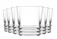 Whiskyglas 315ml ELEGAN klar, Glas, 6er-Set