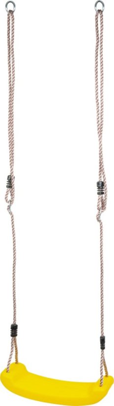 Houpačka LEQ ABELLA, žlutá, 43x17x8.5 cm, dětská, plastová