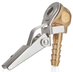 Capac de capăt din alamă pentru furtunul cu diametrul de 8 mm pentru umplerea anvelopelor cu clichet, GEKO