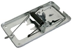 Pułapka MH5079S, Ironkiller, na myszy, blacha, 120x65x0,5 mm, opak. 2 szt