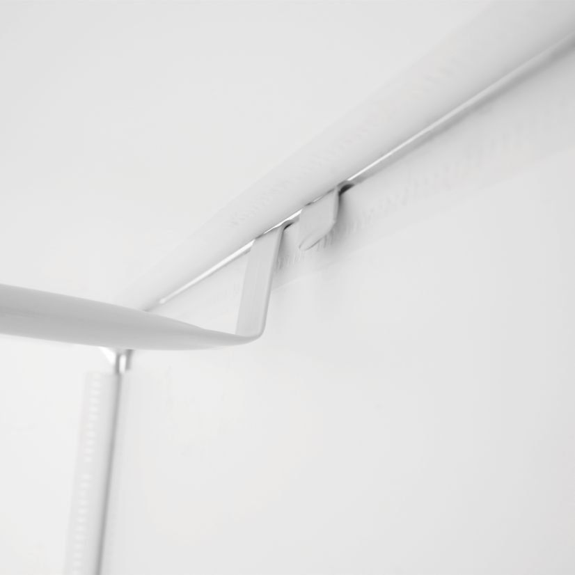 Modularer Kleiderschrank für Kinder, weiß/braunes Kindermuster, KITARO