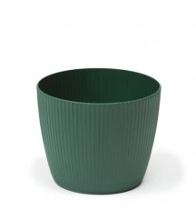 Blumentopf UH ø140 mm MAGNOLIA JUMPER grün Höhe 111 mm KLC (akce)