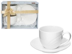 Šálka s podšálkou 240 ml 2+2 sada