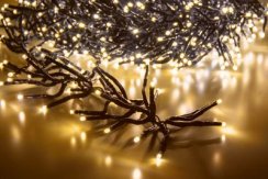 MagicHome karácsonyi lánc, 1120 LED meleg fehér, egyszerű világítás, 230V, 50 Hz, IP44, külső, világítás, L-10 m