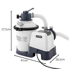 Sandpumpe für Schwimmbad 3500l/h-INTEX 26642