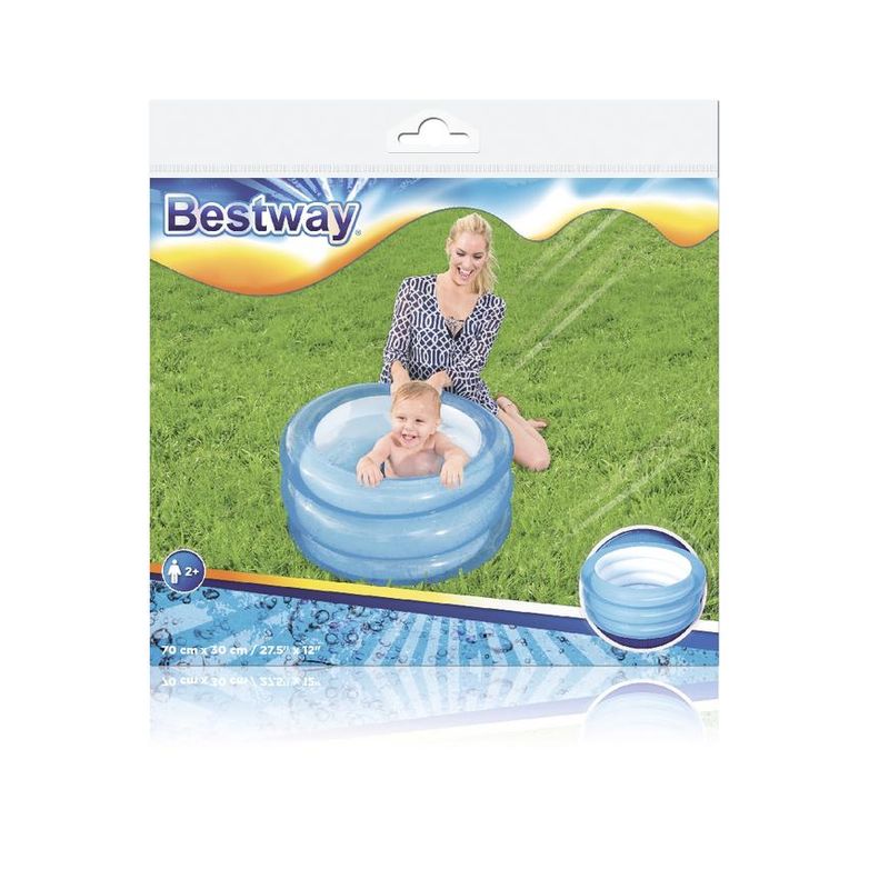 Úszómedence Bestway® 51033, Kiddie Pool, vegyes színek, 70x30 cm (akce)