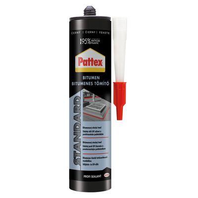 Putty Pattex Standard Bitumenes, tetőfedő, fekete, 280 ml