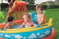 Bestway® Pool 53069, Lava Lagoon, otroški, napihljiv, 2,65x2,65x1,04 m