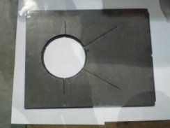 ND lemez 59x46 cm acél. LARGE az ELEGÁNS-hoz