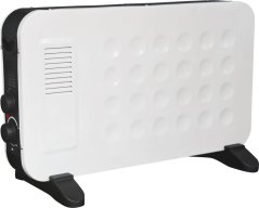 Konvektor Strend Pro DL04B, 750/1250/2000W, 230V, +ventilátor fűtéssel