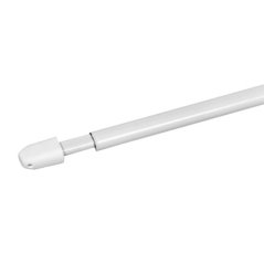Tyč vitrážková 50 cm plochá biela