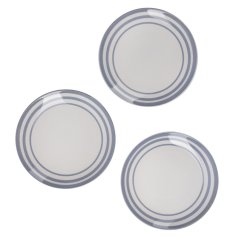 Dezertné taniere sada 3 ks NOIA 19 cm