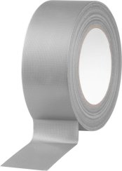 Taśma Strend Pro, 50 mm, dł. 45 m, tekstylna, klejąca, szara