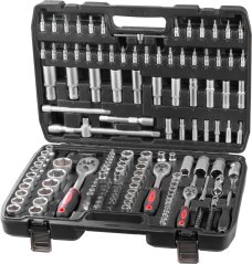 Strend Pro Werkzeugset, 172 Werkstatt, Köpfe, Bits, Ratsche, im Koffer