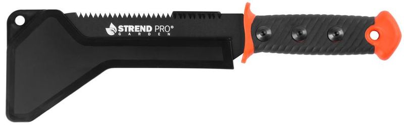 Machete Strend Pro M201A, 200 mm, uchwyt TPR, z zębami piły (akce)