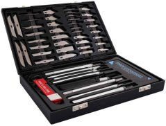 Zestaw 57-częściowych skalpeli modelarskich, XL-TOOLS (akce)