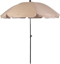 Parasol Betty, 200 cm, 22/25 mm, z zawiasem, beżowy