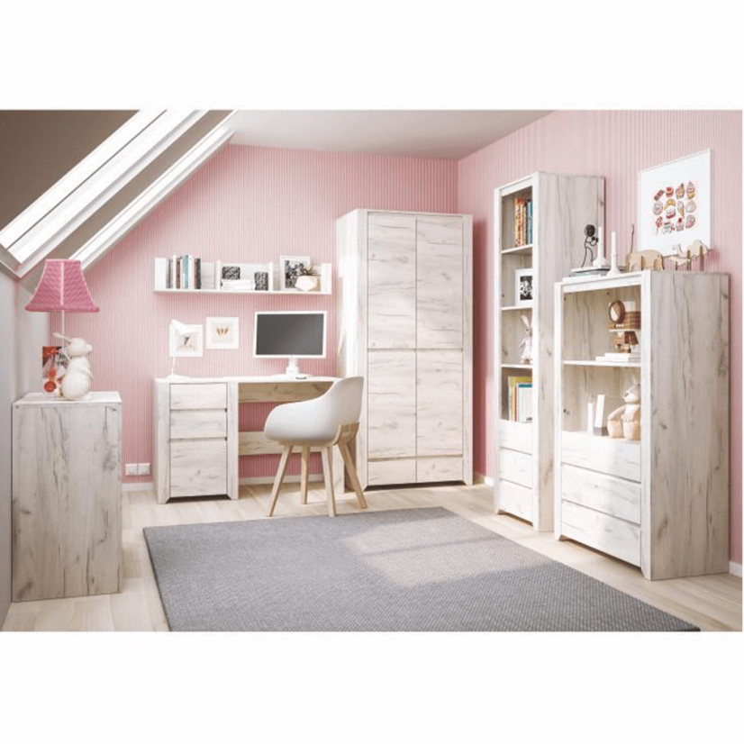 Komoda tip 33, bijela craft, ANĐEO