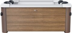Pezsgőfürdő MSpa® Frame Amber Aero PLUS, 6 személyes, 1150 liter, 180x180x65 cm