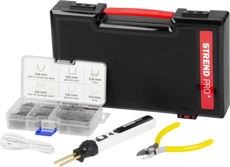 Stift Strend Pro, Schweißen, für Kunststoffe, 2000 mAh. USB-Aufladung, mit Zubehör