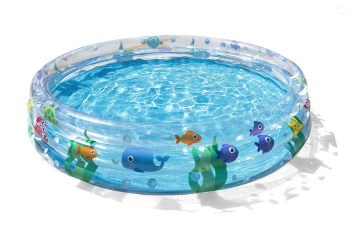 Bestway® 51004 Pool, Deep Dive 3, Kinder, aufblasbar, 1,52 x 0,30 m