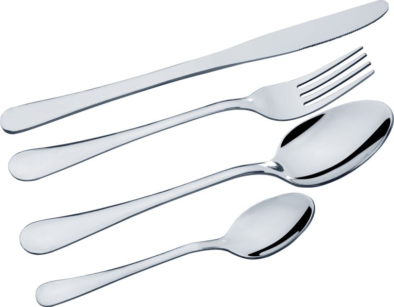 Příbor MagicHome, stolní, nůž, vidlička, lžíce, nerez, 24 ks