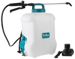 Pulverizator Evika DJ160, 16 litri, 10,8V, baterie litiu, reîncărcabilă, spate