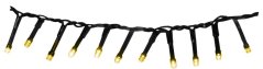 Řetěz MagicHome Vánoce Serpens, 100 LED teplá bílá, 8 funkcí, 230 V, 50 Hz, s adaptérem, IP44, exteriér, osvětlení, L-10 m