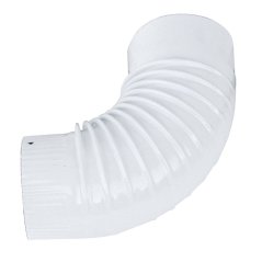 Kolano Smalt 120 mm, białe