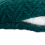 TEMPO-KONDELA USALE, pleteni jastuk, tamno zelena, 45x45