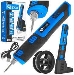 Akkus forrasztópáka 4V, 1.500mAh, 8W, GEKO