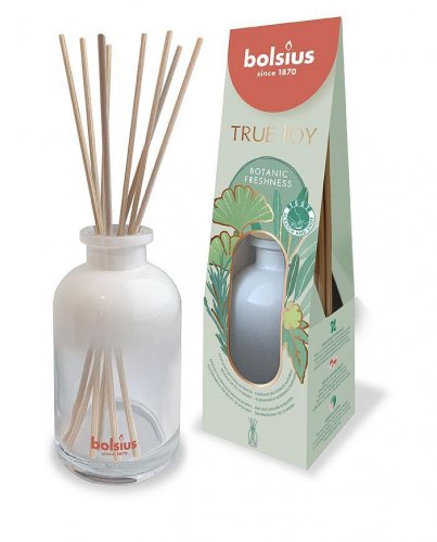 Bolsius True Joy Botanic Freshness difuzor, botanički miris s biljem, 80 ml