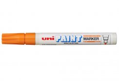 Popisovač značkovač oranžový UNI PX-20 lakový