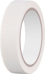 Trak Strend Pro, 25 mm, L-25 m, Krep, barvanje, maskiranje, lepilo, bel