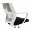 Uredska stolica, sivo/crno/bijela, TAXIS