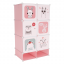 Dulap modular pentru copii, roz / model copii, NORME