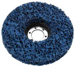 Disc abraziv pentru îndepărtarea ruginii și vopselei din lemn și fier 125 x 22 mm, XL-TOOLS (akce)