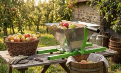 Strend Pro OD-53207 Obstmühle, Edelstahl, 7 Liter.