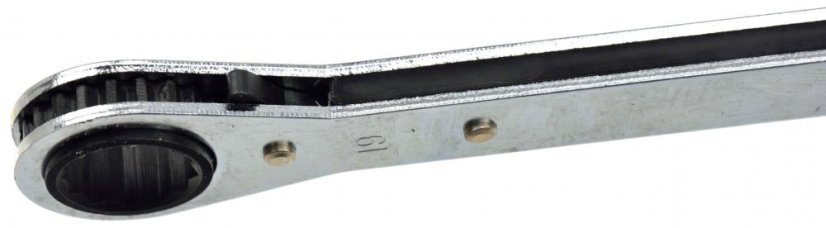 Doppelseitiger Ratschenschlüsselsatz, 5-teilig (6x8,10x12,13x14,15x17,19x22 mm), GEKO