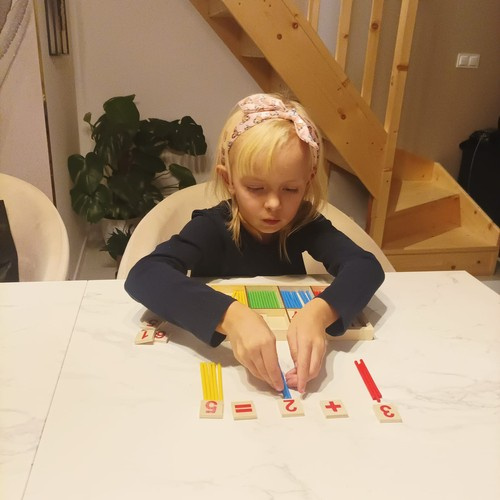 Lesene palčke za učenje štetja 22447