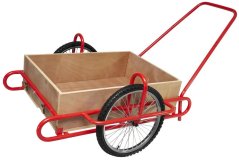 Wózek Optimus, transportowy, z drewnianą zabudową, max. 240 kg